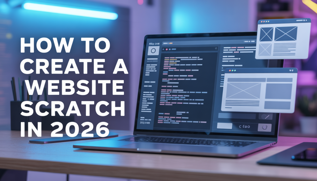 How to create a website from Scratch in 2026