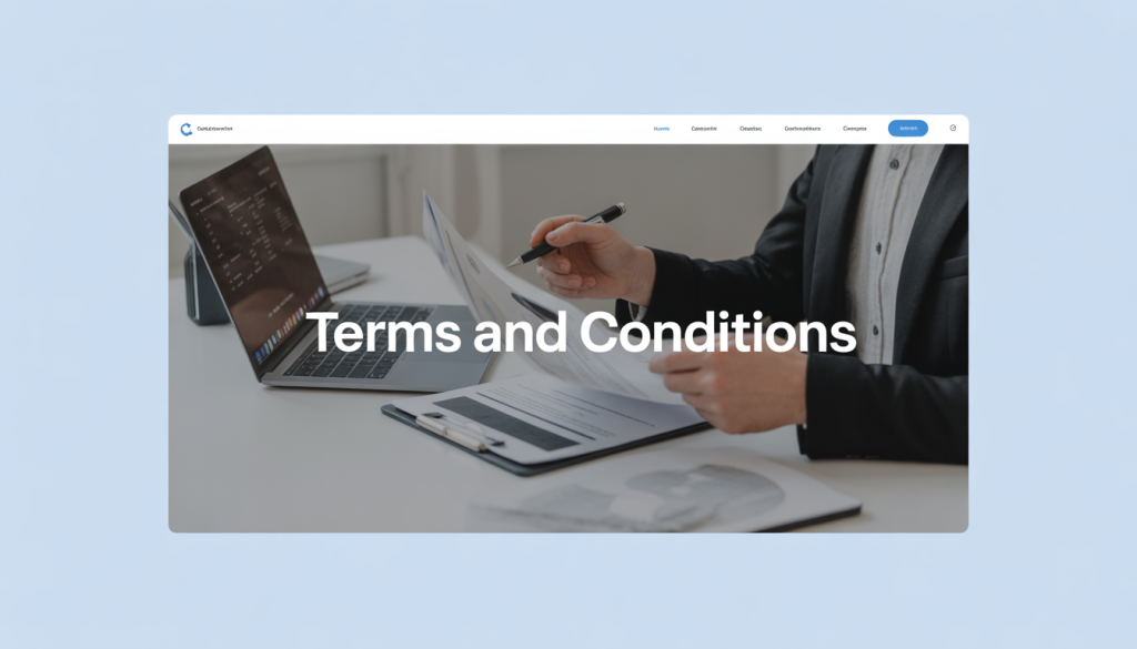terms and conditions