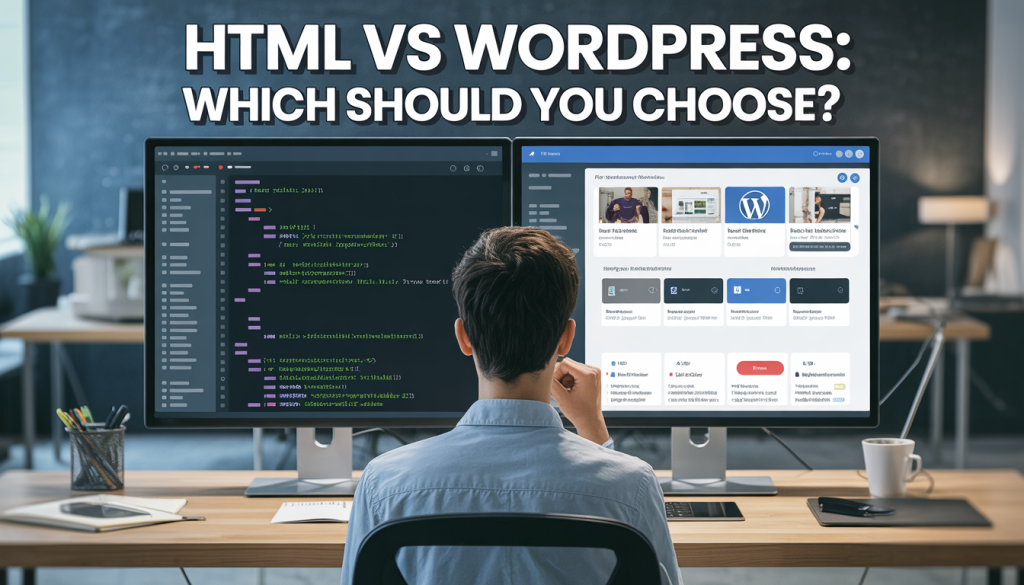HTML vs WordPress