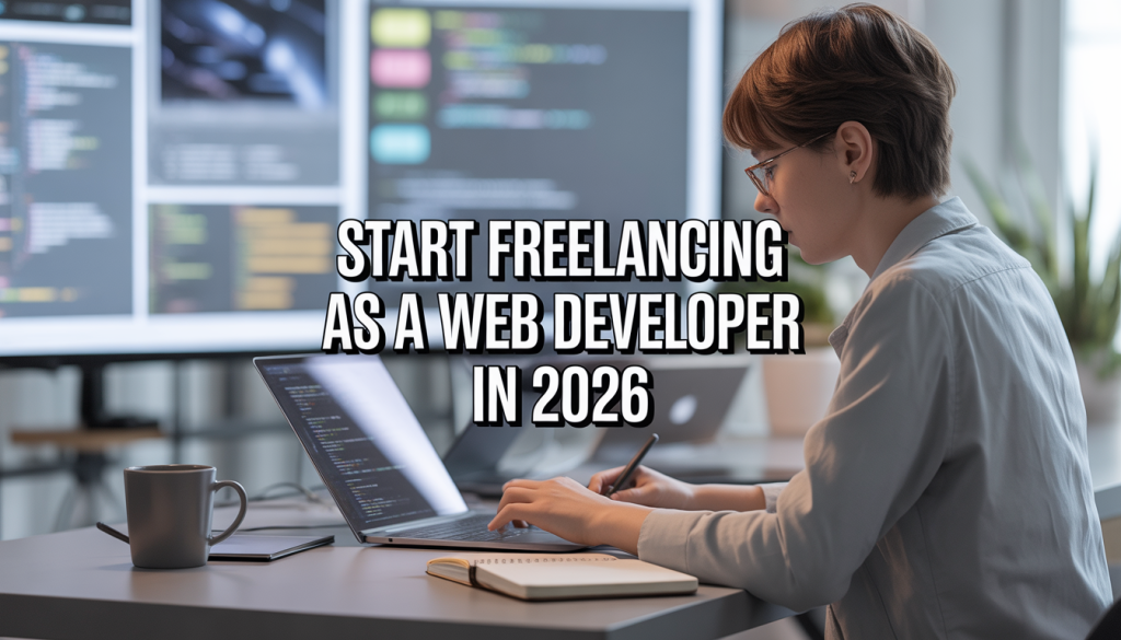 START FREELANCING AS A  WEB DEVELOPER 