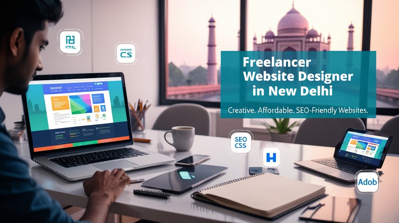 Freelancer Website Designer in New Delhi