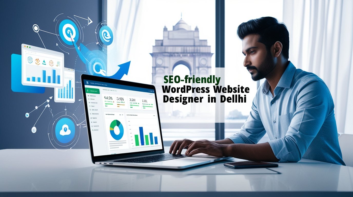 SEO-friendly WordPress website designer in Delhi