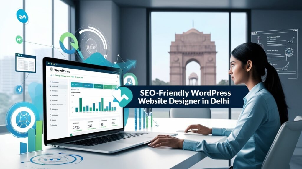 SEO-friendly WordPress website designer in Delhi