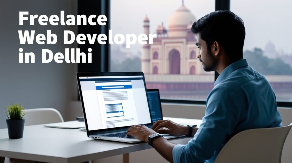 Freelance web developer in Delhi