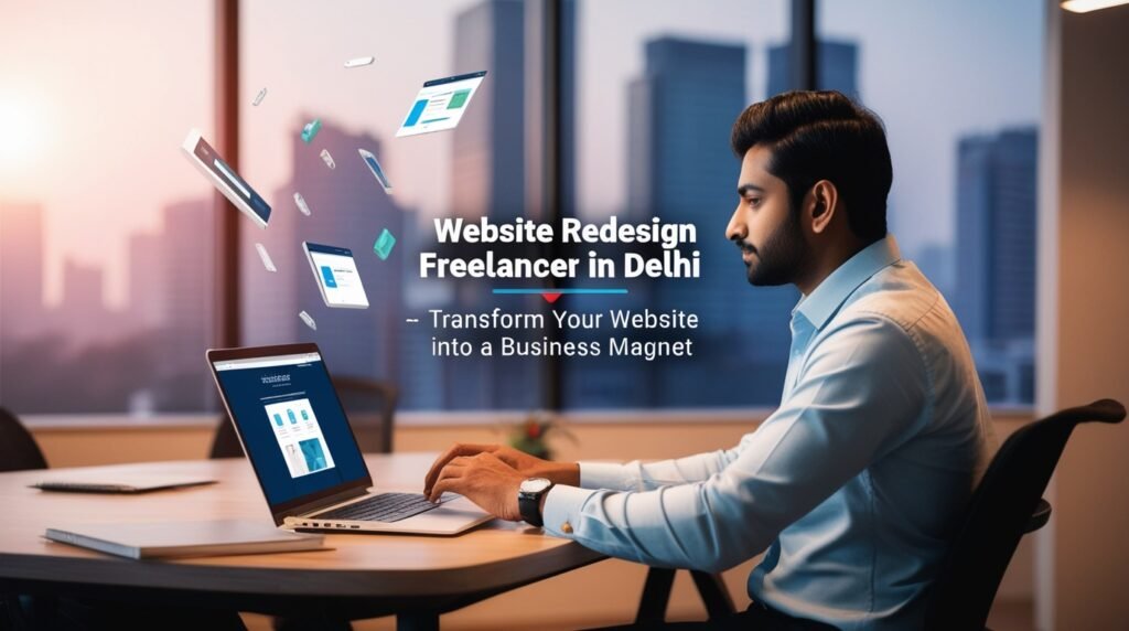 Website Redesign Freelancer in Delhi 