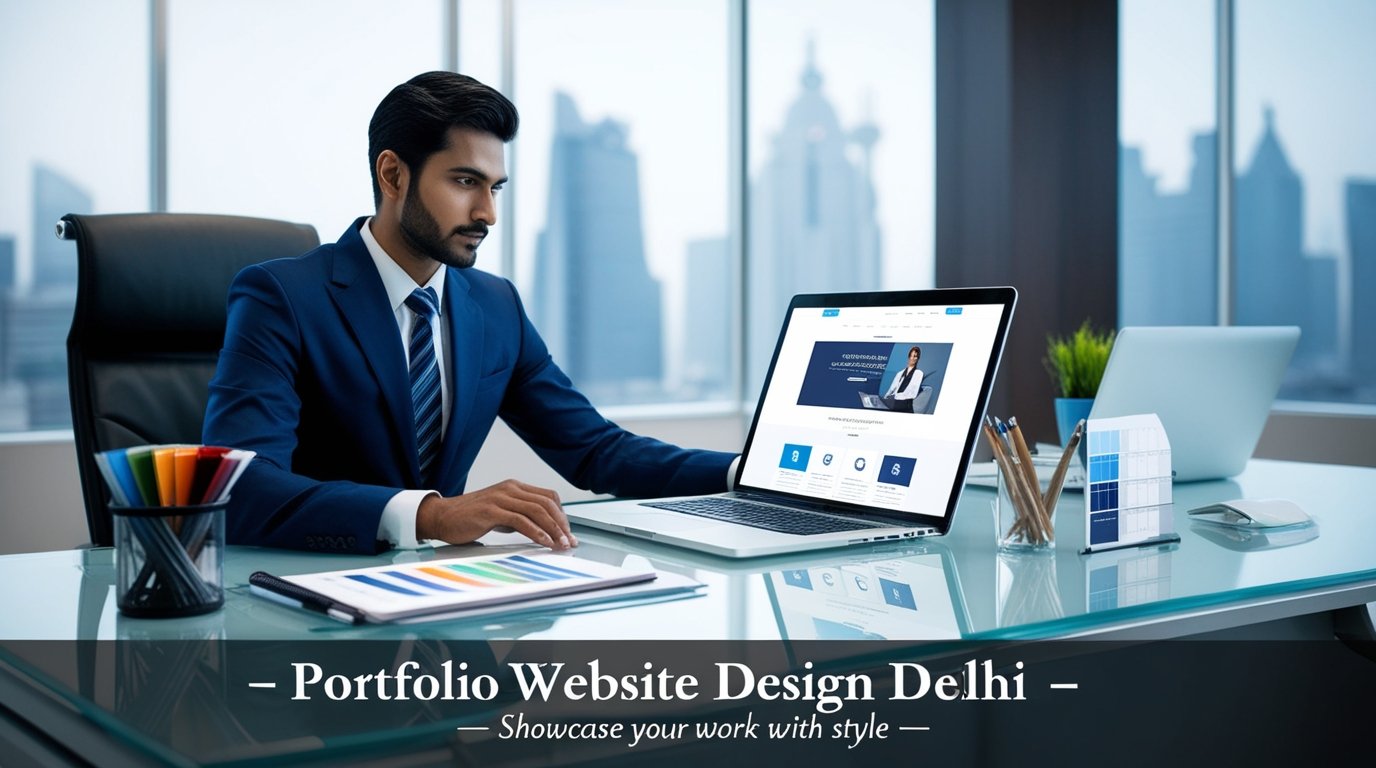 Portfolio website design Delhi