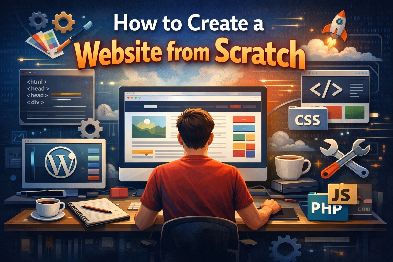 Create a Website from Scratch